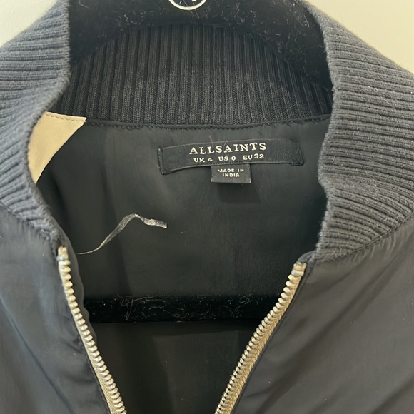 All Saints embroidered bomber - Picture 3 of 4
